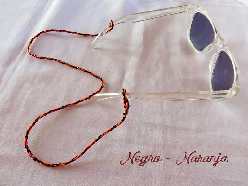 cordgafa_negro-naranja cordon gafas